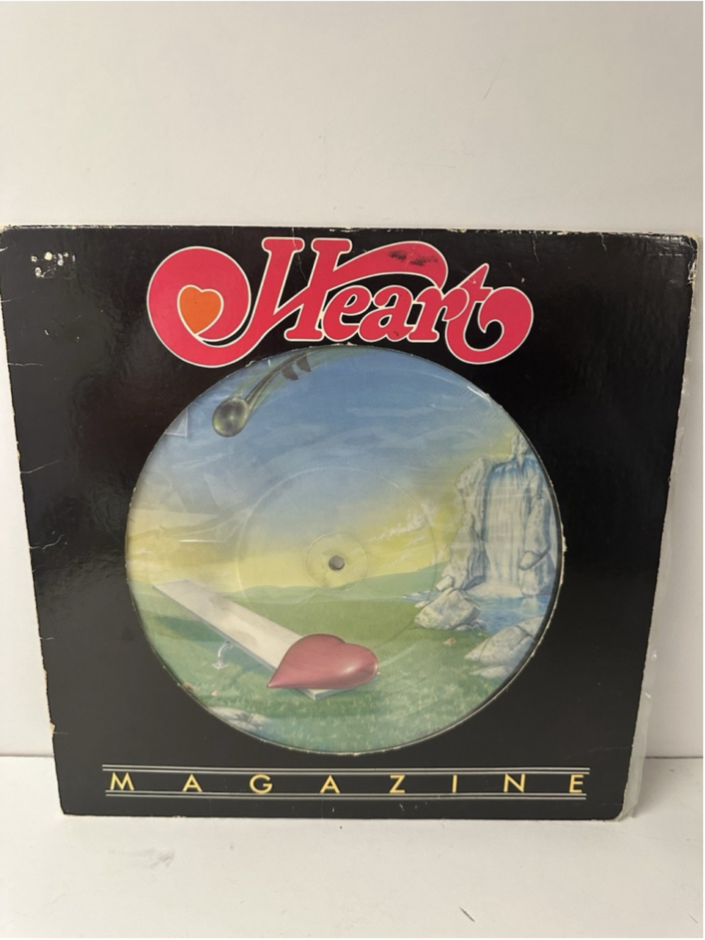 Vintage Heart Magazine Picture Disc Vinyl LP Numbered Limited Edition Mushroom